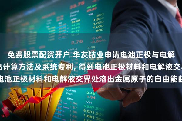 免费股票配资开户 华友钴业申请电池正极与电解液交界处金属原子溶出计算方法及系统专利, 得到电池正极材料和电解液交界处溶出金属原子的自由能曲线